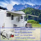 55 Amp Rv Power Converter Wf-9855 Compatible With 9800 Series Campers