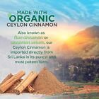 Pure Cinnamon Capsules  True Sri Lanka Certified Organic Ceylon Cinnamon Pills