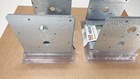    X 2   Simpson Strong-tie Abu66z Adjustable Post Base Galvanized Steel For 6x6