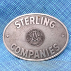 Texas Sterling Companies Belt Buckle Agc Associated General Contractors   gmp202