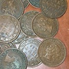 1876   1901 Canada Large Cents Victoria Regina Lot Of 24