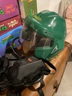 Vintage Photon Laser Tag Game By Entertech  1986  2 Helmets  2 Phasers   Target
