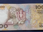 Genuine Portugal 1993 100 Escudos Banknote - High Grade Crisp