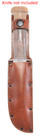 World War Two Era Brown Leather Sheath For Us Navy Mark 1 Mk 1 Knife