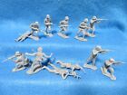 Case Of 20 Sets - Marx  Airfix Wwii German Toy Soldiers 1 32 24 Fig s Grey Cts
