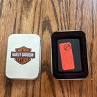 Harley-davidson Zippo Collectible Lighter With Harley-davidson Tin