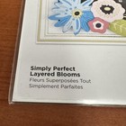 Simply Perfect Layered Blooms 22 Cutting Dies Metal Floral Set Spellbinders