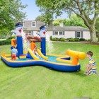 Inflatable Water Slide Park Bounce House Splash Pool Water Cannon Without Blower