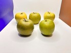 5 Faux Apples - Fake Artificial Fruit Kitchen Decor Prop Luck Cleansing