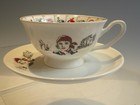 Old Romany Gypsy Fortune Telling Cup   Saucer