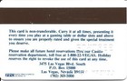 Holiday Casino - Las Vegas  Nv - 3rd Issue Slot Card With Ppc