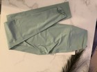 Size 4 Lulu Define Womens M Green Slim Track Jacket Full Zip Zipped Pockets