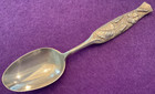 Rare Shiebler Floral 1887 Violet Pattern 5 5 8  Sterling Silver Spoon 34 5 Grams