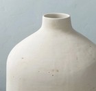 12  Distressed Ceramic Vase Natural Cream - Hearth   Hand With Magnolia
