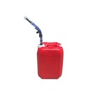 Stackable Square 5 Gallon Race Gas Alcohol Fuel Jug Utility Can-deluxe Spout