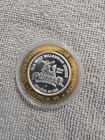 Limited Edition 10 Dollar Gaming Token Pioneer  999 Fine Silver Jesse James