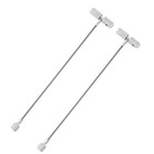 Ecsing 2pcs 3-in-1 Multifunctional Wire Valve Pulling Tool Iron Valve Stem