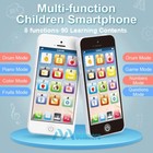 Toy Learning Play Cell Phone 8 Functions Voice Interactive Toy For Toddler Kids