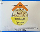 Ideal Protein Butter Popcorn Flavoured Popped Cakes - 7 Packets - Exp 9 30 26