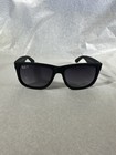 Ray Ban Justin Black grey Gradient Rb4165  622 t3 54mm Polarized Sunglasses New