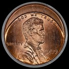 1999 Lincoln Head Cent     Struck 12  Off-center     1c Error Coin Ngc Ms-65-rd