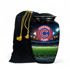 Chicago Cubs 10 Inch Large Custom Text Baseball Theme Style 200 Lbs Capacity 