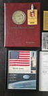 Vintage Nasa Sts-4 Us Flag W  Letter  Langley Retirement Photo Album  Badge
