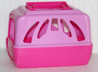  1 Polyfect Toys Pink Plush Carrier Pink 