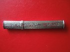 J7197 Antique Dutch  833 Silver Needle Case Very  Nice Used  See Description