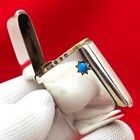 A   J Zimmerman - Sterling Silver - Antique - Match Safe Vesta Case Box Holder
