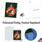 20 Asst d Christmas Note Cards W  Envelopes 2 Of Each  12 Days Of Ornaments