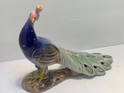 Alcobaca - Made In Portugal  Peacock Figurine  Ceramic