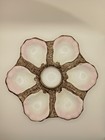 Antique 19th Century Oyster Plate Majolica Style Marked  76 28 