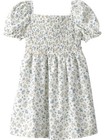 Little Planet By Carter s Girl Dress Made With Organic Cotton  White Floral  3t
