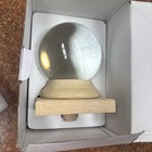 Amlong Crystal Newel Post Cap Finial Crystal Ball 150mm 6 Inch Diameter