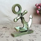  Bronze Alloy Iron Boat Anchor Ornaments Navy Anchor Creative Mediterranean 
