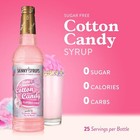 Jordan s Skinny Mixes Sugar Free Syrup  Cotton Candy Flavor  Fruit Flavored Mix