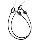 2x Sofa Recliner Cables Recliner Release Pull Cables D-ring Handle Replacement