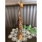 Vintage Wooden Giraffe 13 tall