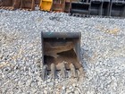 24  Wain-roy Mini Excavator Bucket  1 5  Pin Hole  Fits  Cat  Case  Deere  Etc  