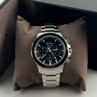 Bulova 96b272 Marine Star Chronograph Men s Quartz Watch Black Dial 45mm