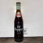 Full 10 Oz   1960s Dr Pepper Soda Bottle  10 2 4
