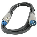 New 4 Lot Pack 3ft Foot 3pin Male To Female Xlr Mic Microphone Cables Dmx Cords