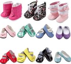 6 Pairs Of Doll Shoes Include Boots Leather Fits 18 Inch American Girl    