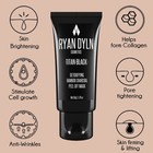 Titan Black Blackhead Mask I Charcoal Peel Off Face Mask I Blackhead Extracto   