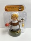 Solar Dancing Pilgrim Garden Window Sill Decor Thanksgiving Holiday Lot Of 2