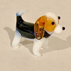 Ganz Miniature World Mini Glass Beagle Dog Tiny Collectible Figurine 1 1 4 