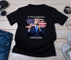 Charlie Kirk Shirt  True Patriot 1993-2025 Rip Memorial American Flag Shirt