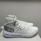 Size 13-under Armour Hovr Havoc White Basketball Shoes Men   s Brand New