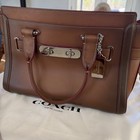 Coach Swagger Carryall Burnished Leather  37916  - Large